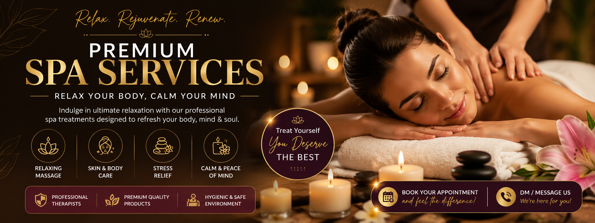 Priyanchi Spa Banner